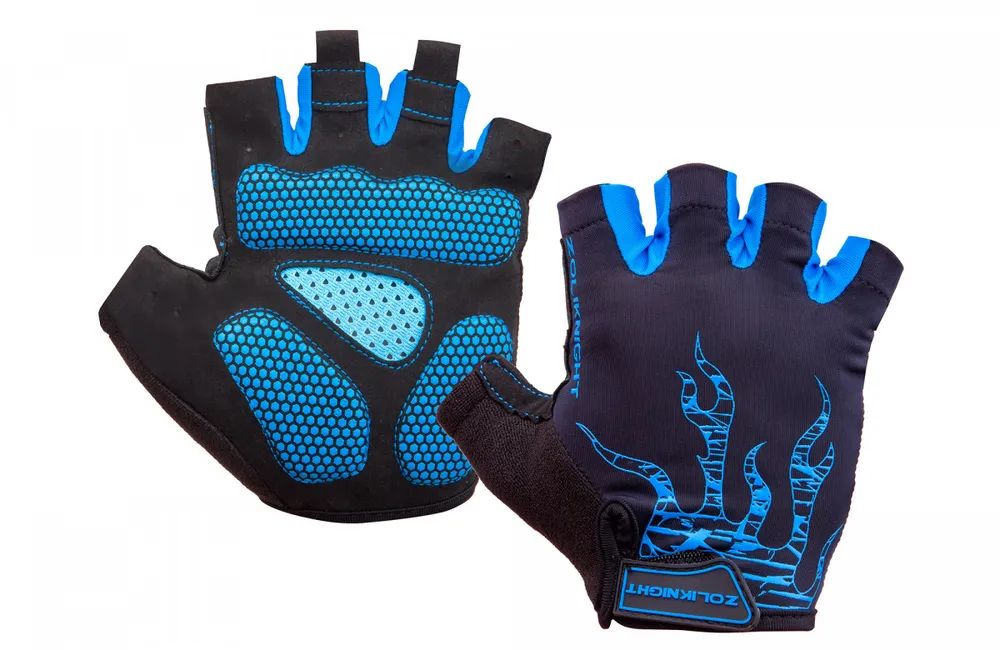 Велосипедные перчатки STELS ZL2313 p.XL (синие) 380186