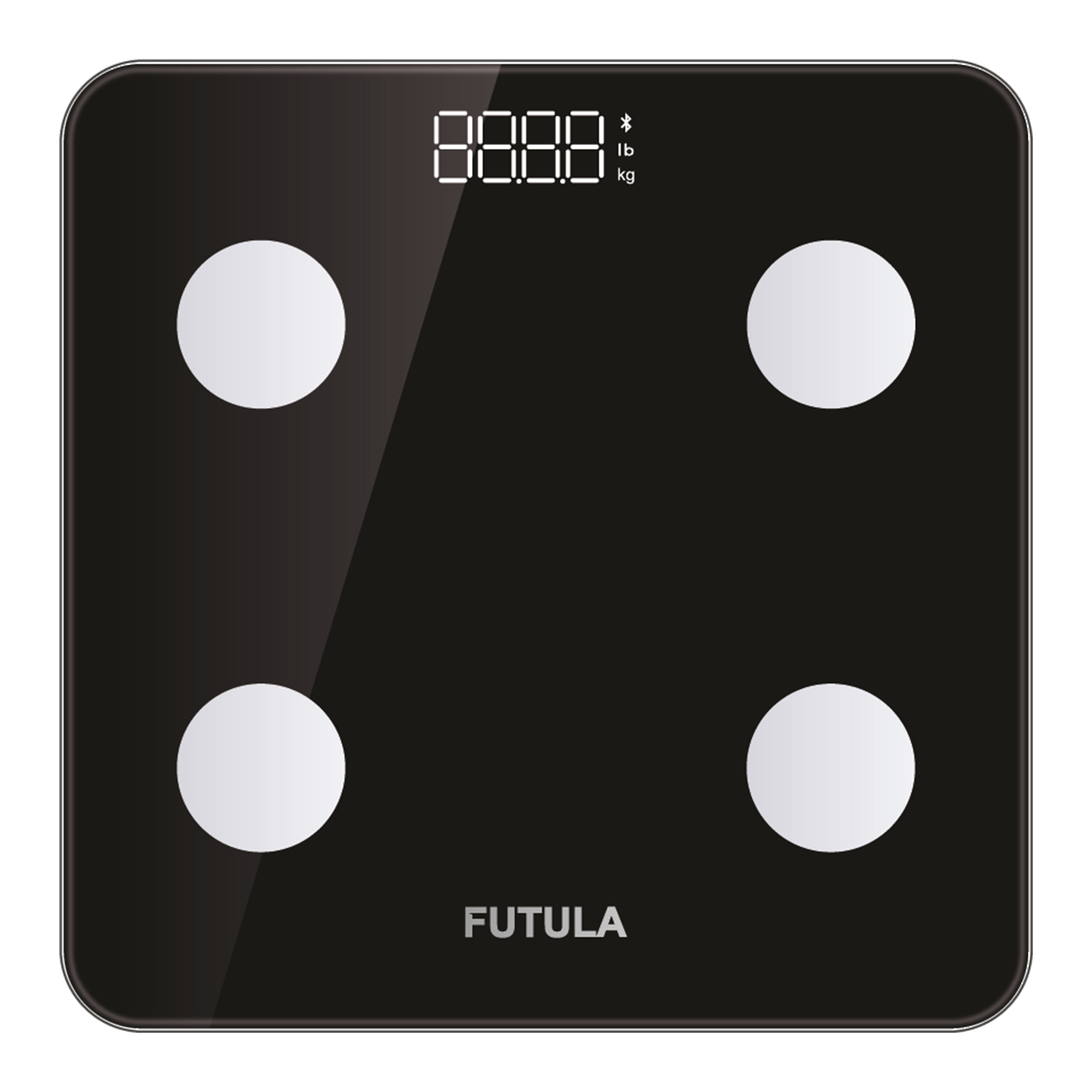 Весы напольные Futula Scale 3 черные весы напольные xiaomi mi body composition scale ru eac xmtzc02hm