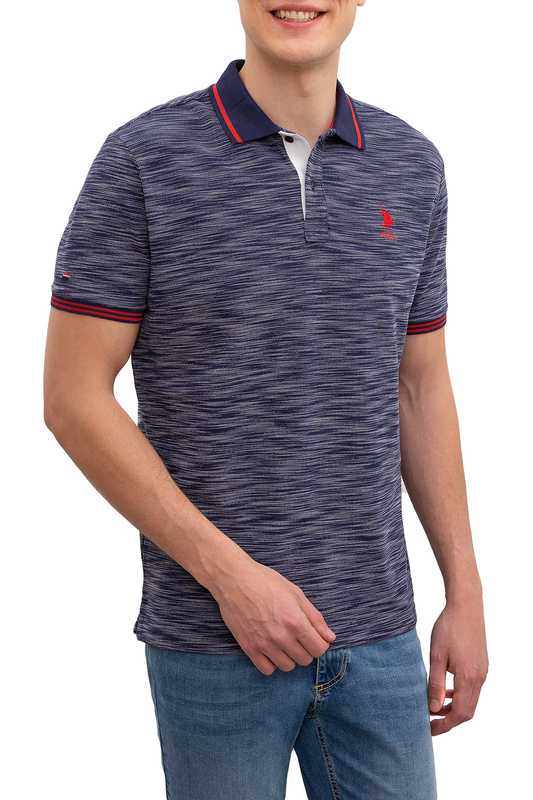 

Футболка-поло мужская G081SZ0110POLIY020 U.S. POLO Assn. синяя XS, G081SZ0110POLIY020