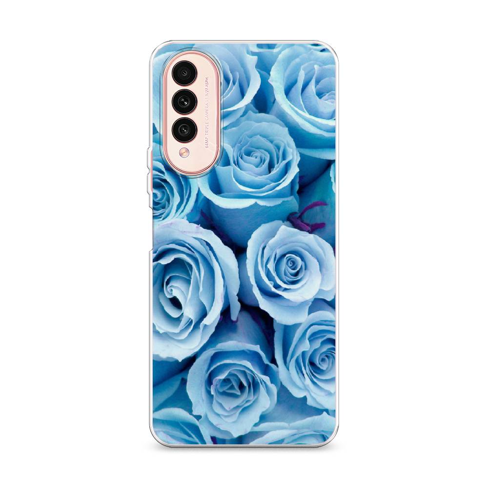 

Чехол Awog на Wiko T50 "Лазурные розы", Разноцветный