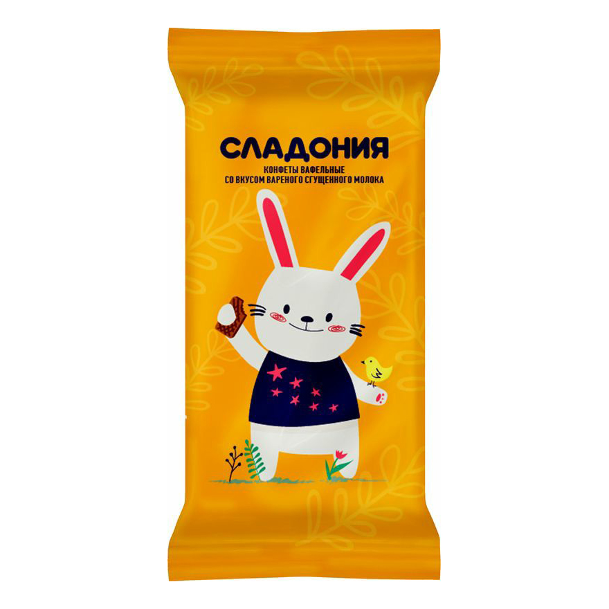 

Конфеты Сладония вафельные со вкусом вареного сгущенного молока