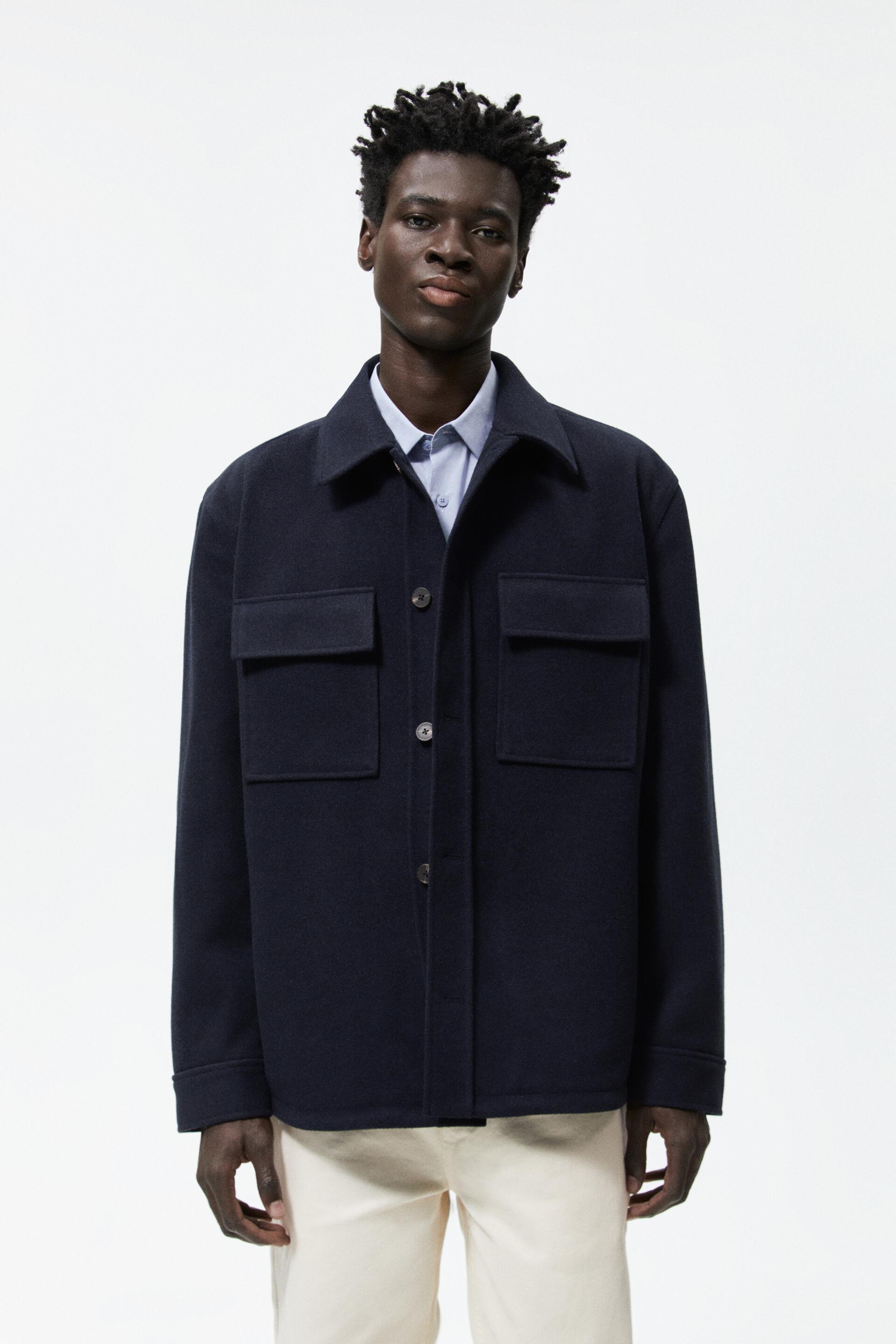 

Жакет мужской ZARA 09870800 синий L (доставка из-за рубежа), 09870800