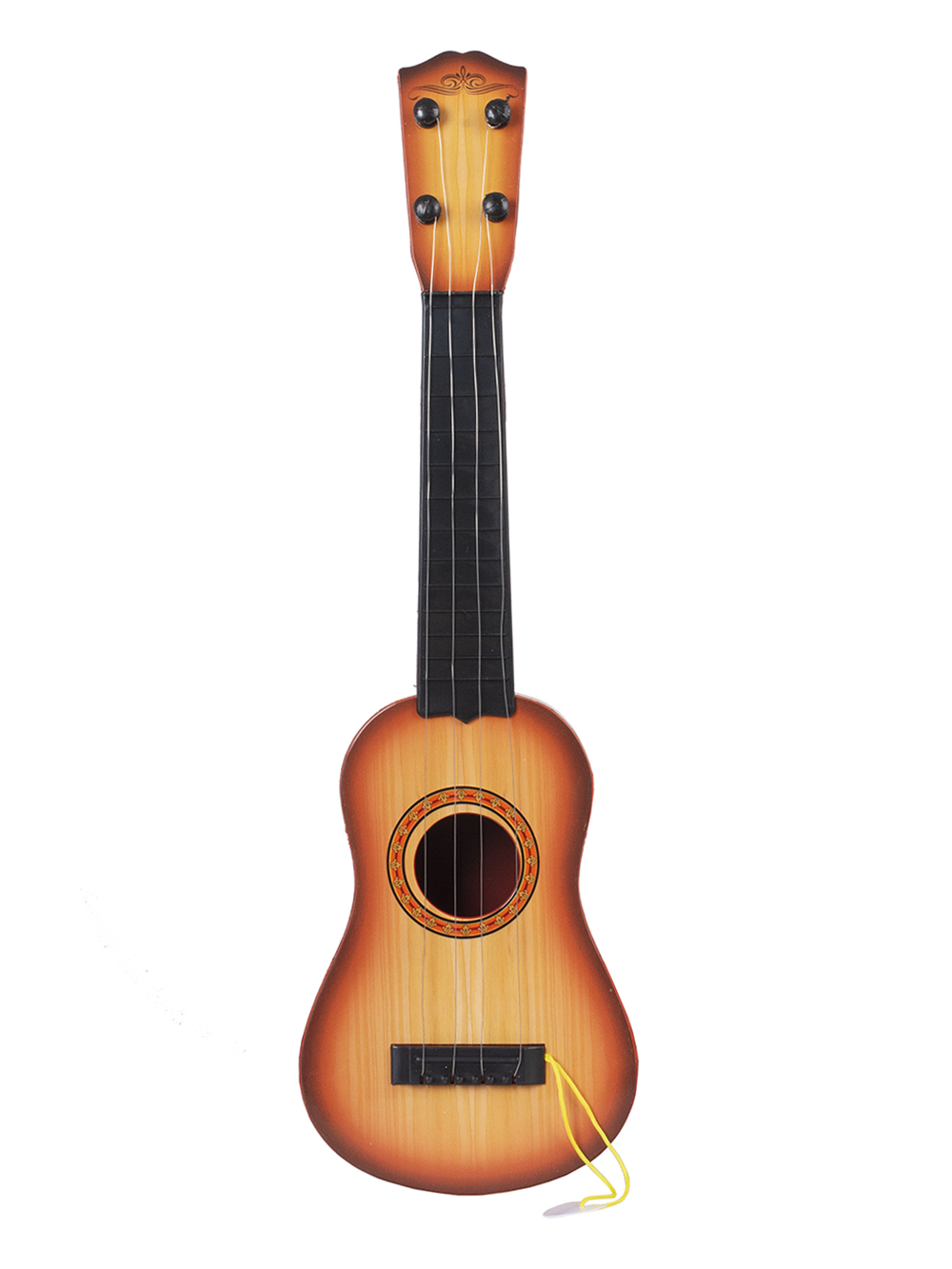 Игрушка музыкальная Tongde Гитара со струнами 42 см B-68C-2 коричневая