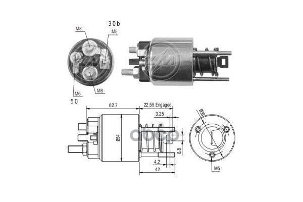 

Реле Втягивающее Bmw E46/E39 Era арт. zm2395, ZM2395