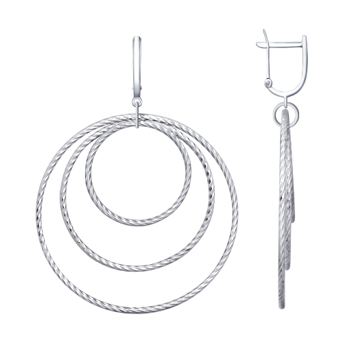 

Серьги подвески из серебра Yahont 185974, 185974