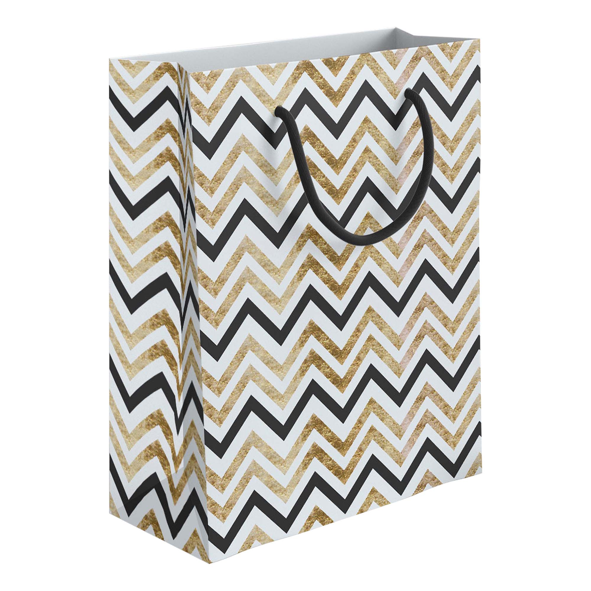 Пакет подарочный АШАН Красная птица 26 х 32 х 12 см мелованный большой