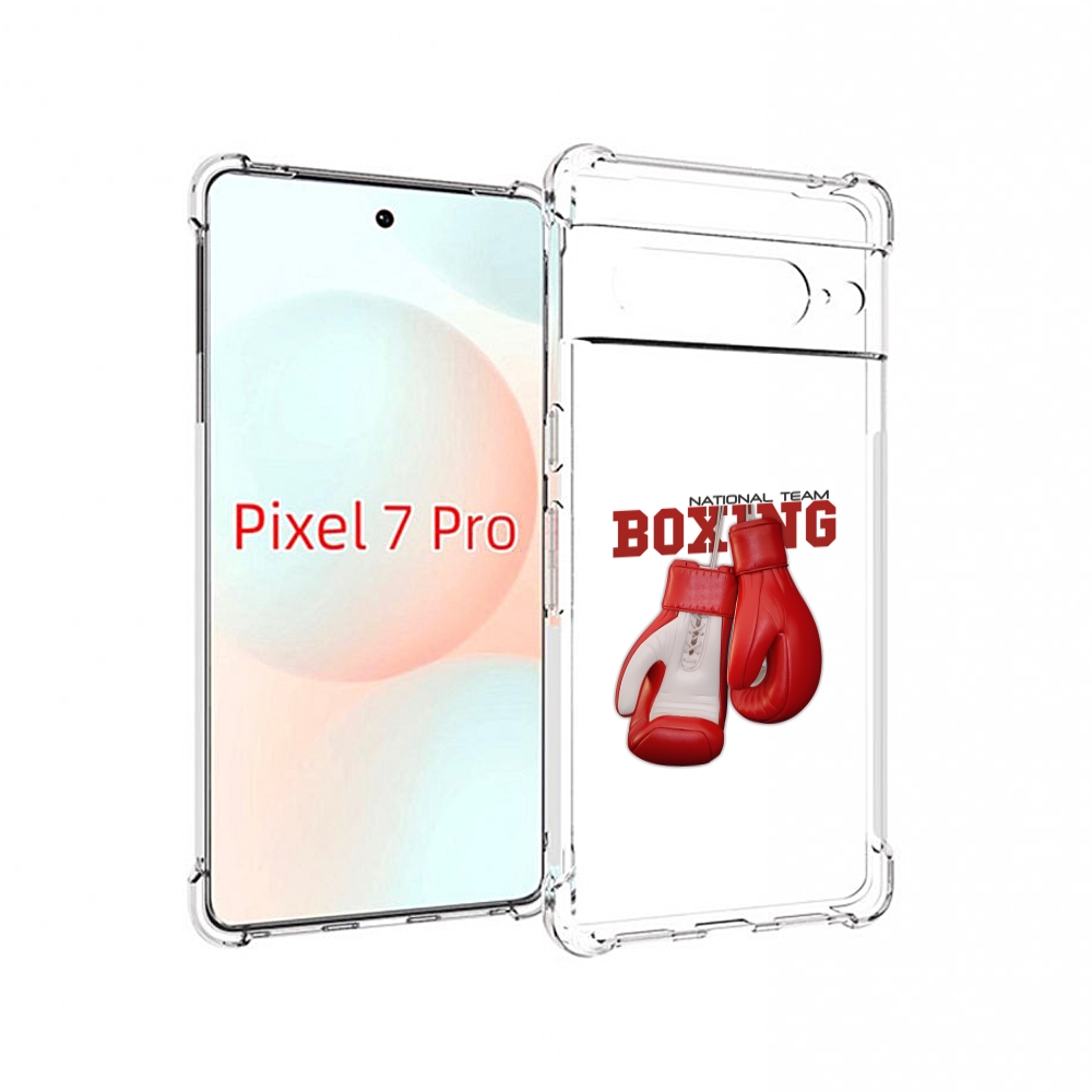 

Чехол Mypads Боксерские Перчатки Для Google Pixel 7 Pro, Прозрачный, Tocco