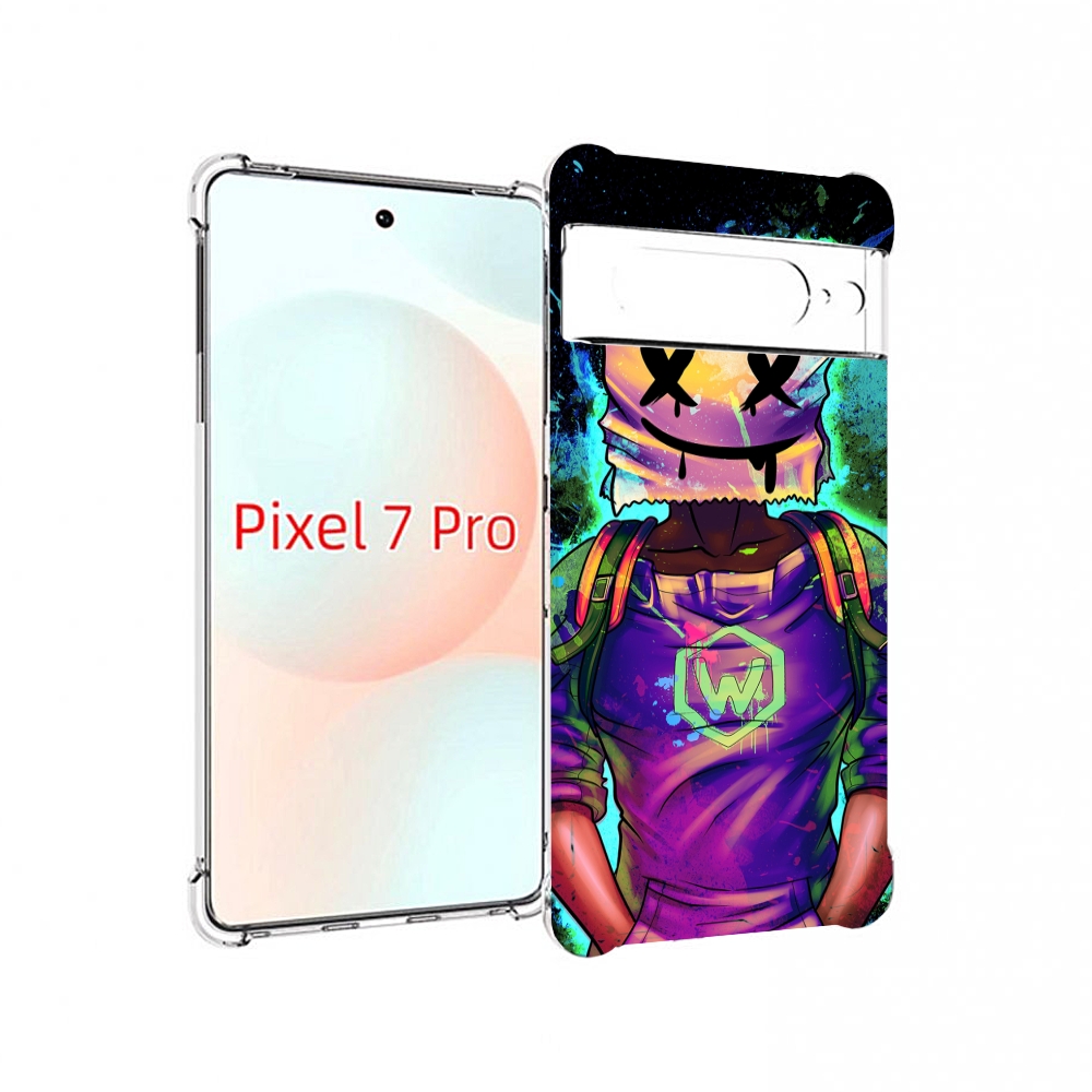 

Чехол Mypads Маршмеллоу-Глитч Для Google Pixel 7 Pro, Прозрачный, Tocco