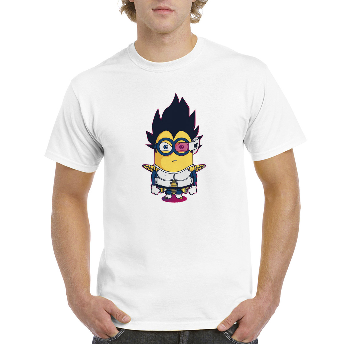 

Футболка унисекс CoolPodarok M015826 белая 46 RU, M015826