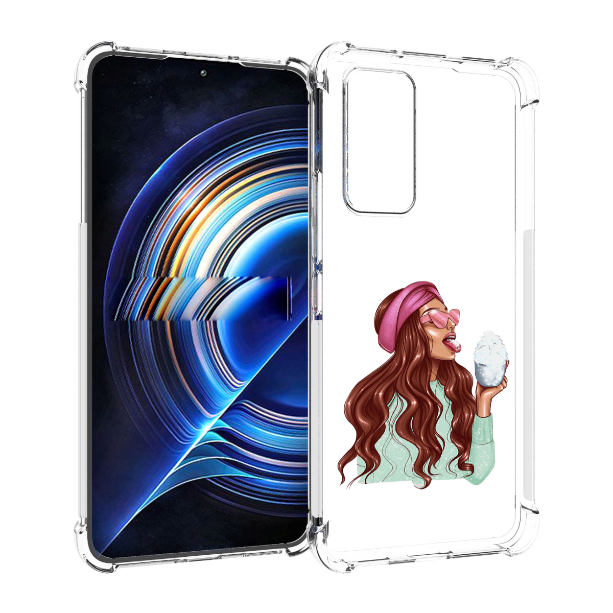 

Чехол MyPads любительница-снега женский для Tecno Camon 19 Neo, Прозрачный, Tocco
