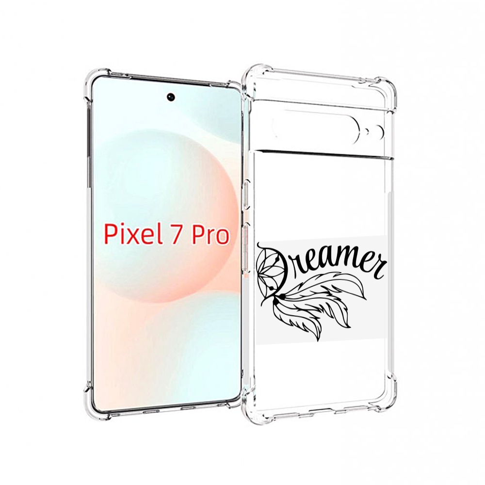 

Чехол Mypads Мечтадел Для Google Pixel 7 Pro, Прозрачный, Tocco