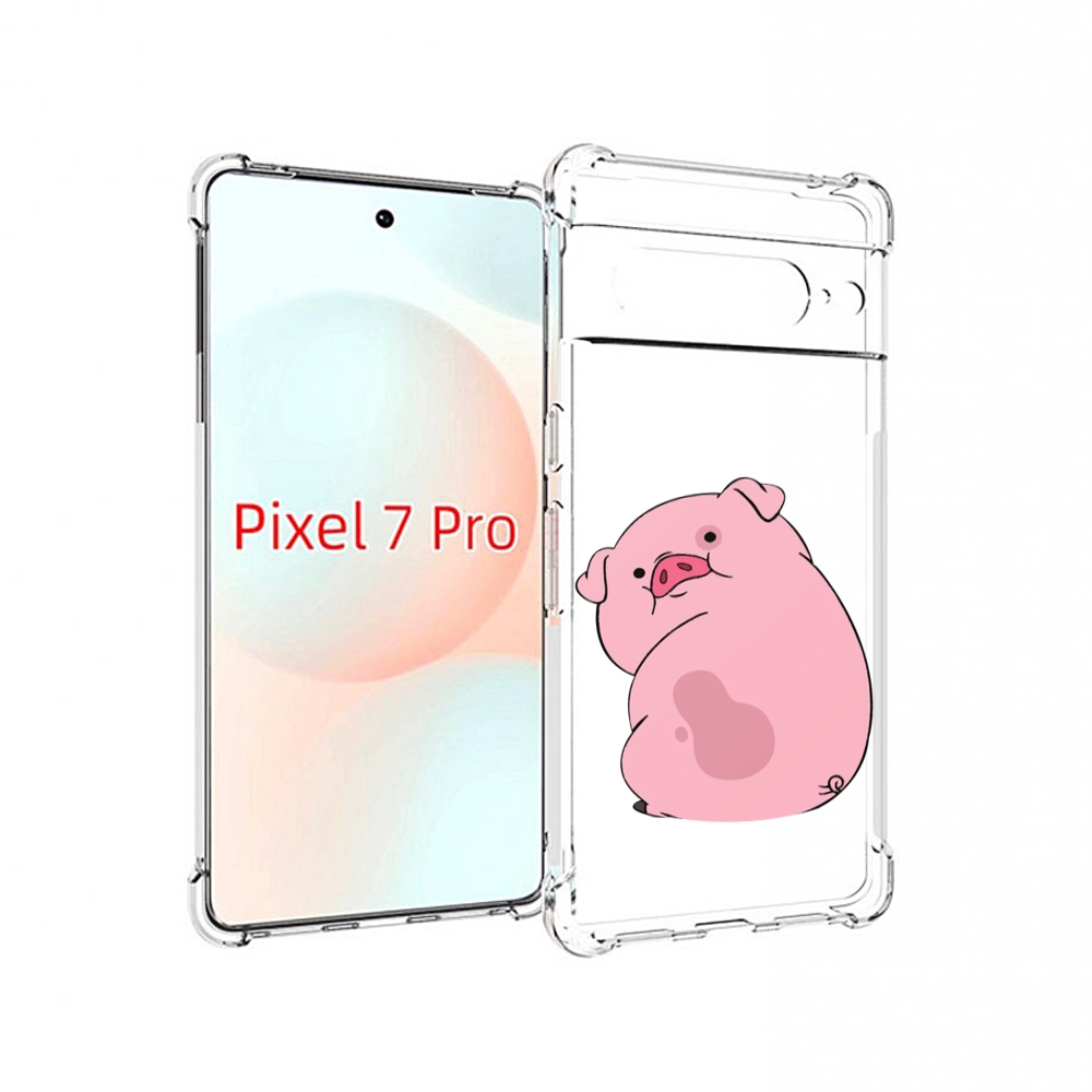 

Чехол Mypads Милый-Поросенок Детский Для Google Pixel 7 Pro, Прозрачный, Tocco