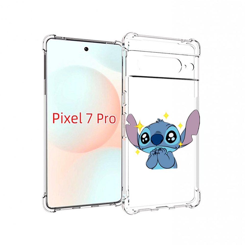 

Чехол Mypads Милый-Стич Детский Для Google Pixel 7 Pro, Прозрачный, Tocco