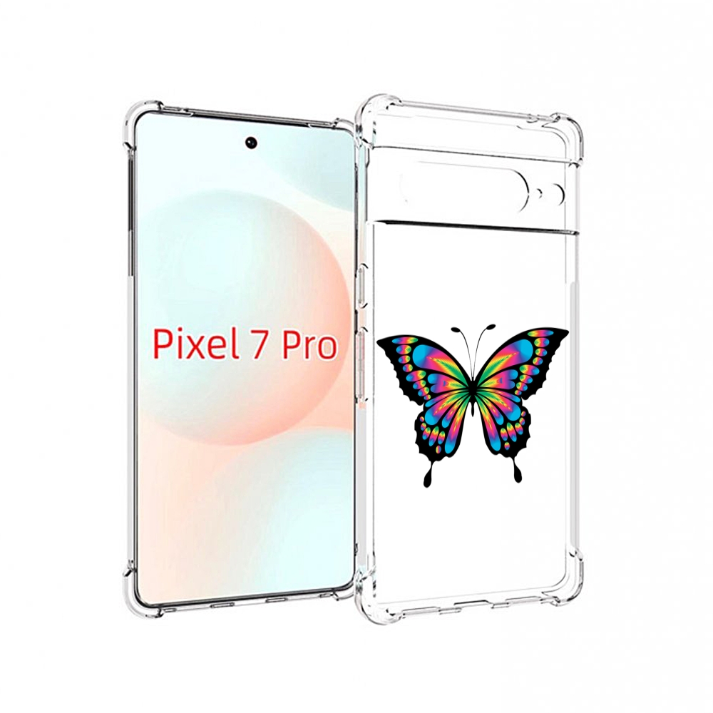 

Чехол Mypads Мини-Бабочка Для Google Pixel 7 Pro, Прозрачный, Tocco