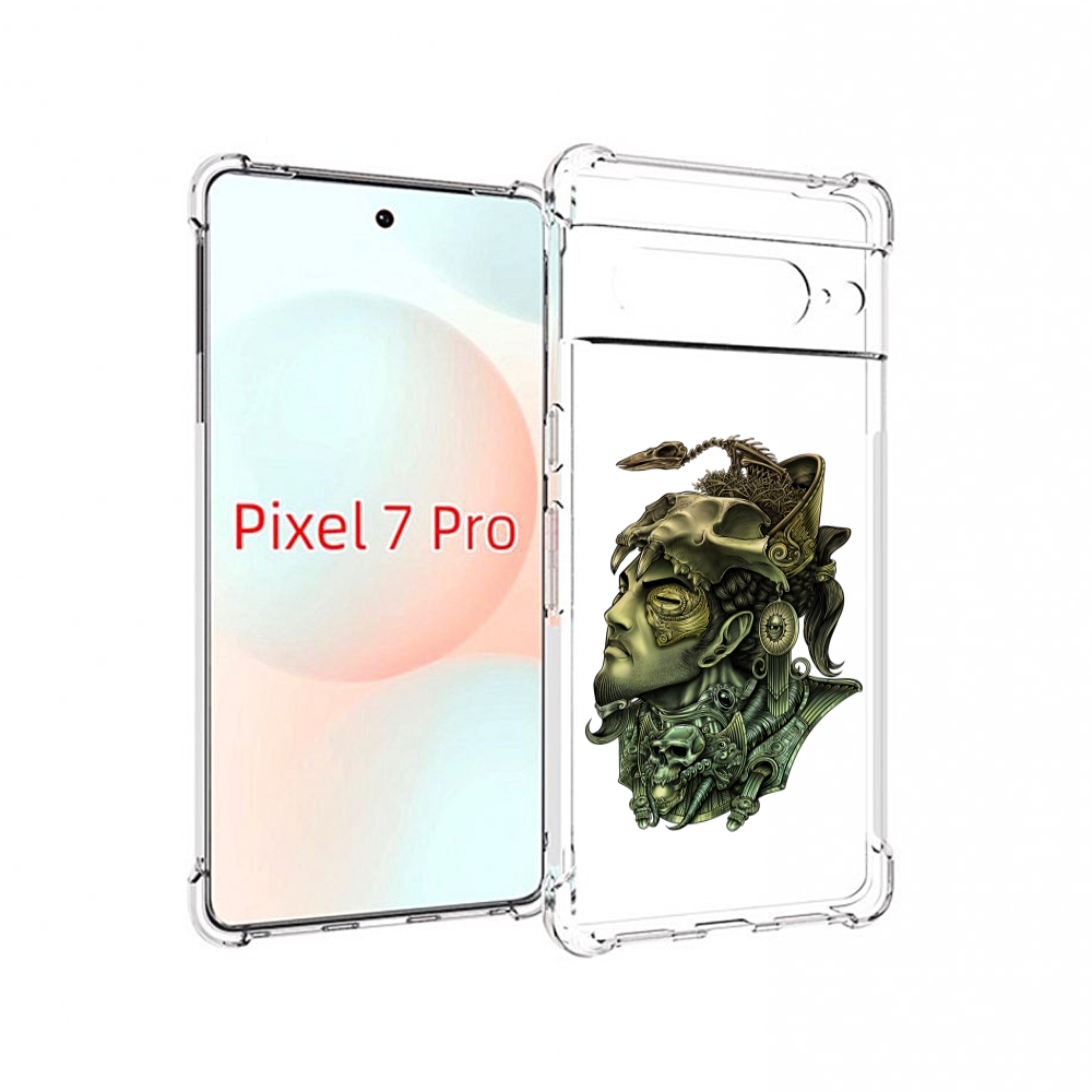 Чехол Mypads Бронзовый Воин Для Google Pixel 7 Pro