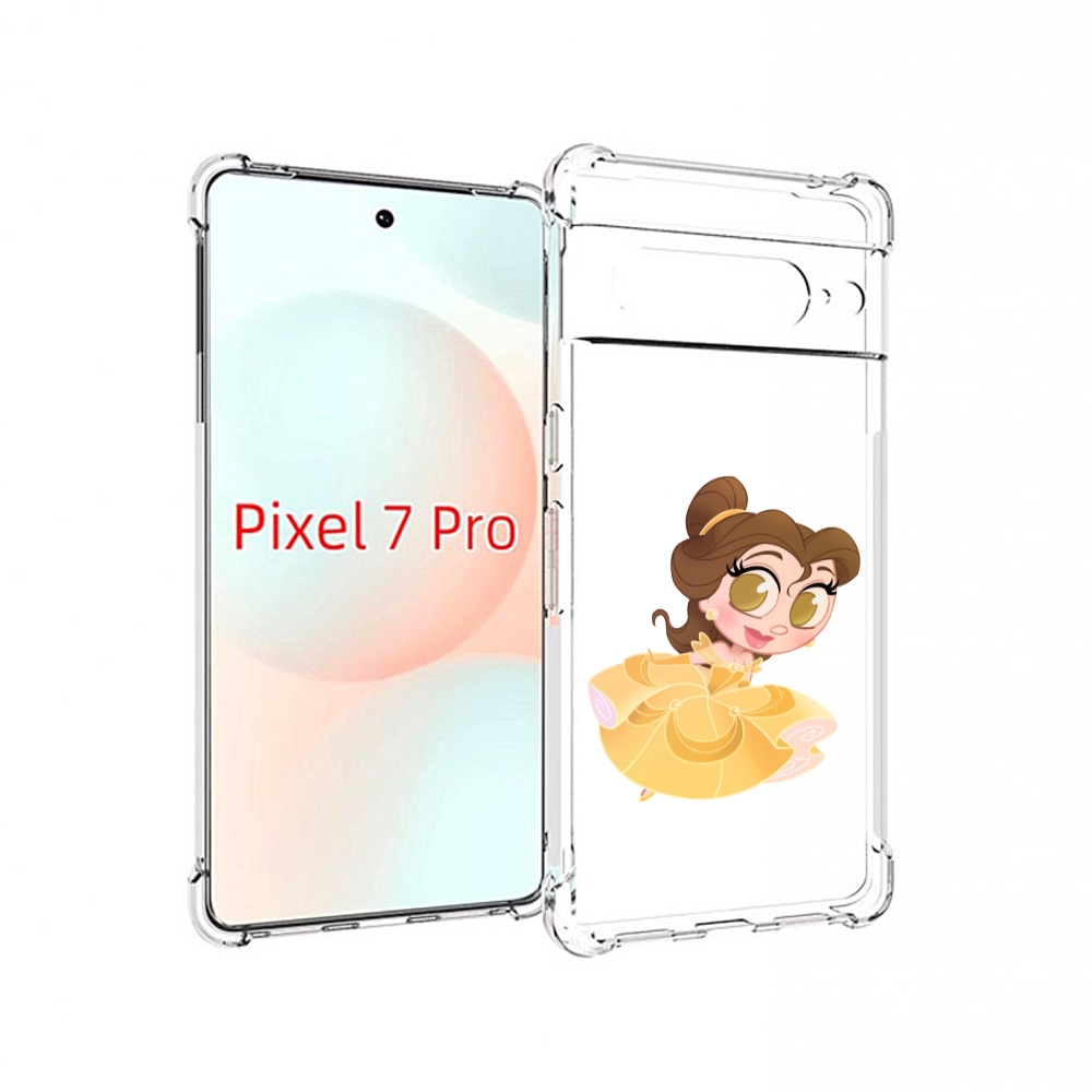 

Чехол Mypads Мини-Принцесса Женский Для Google Pixel 7 Pro, Прозрачный, Tocco