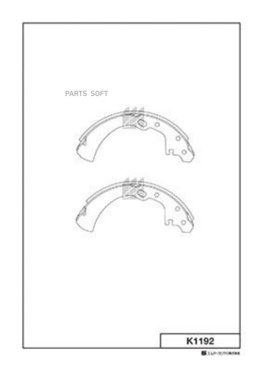 

Колодки торм.бараб. NISSAN PRAIRIE (M10, NM10) 1.5-2.0 07.83- KASHIYAMA