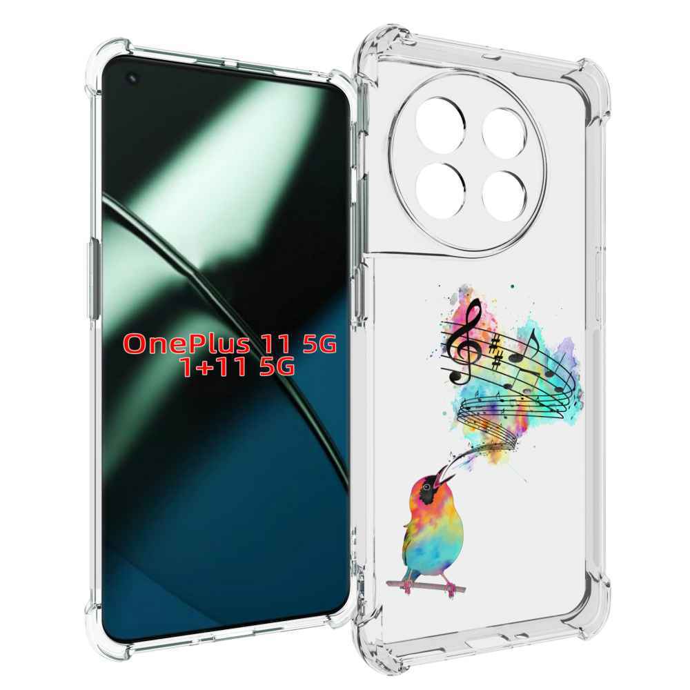 

Чехол MyPads певчая птичка для OnePlus 11, Прозрачный, Tocco