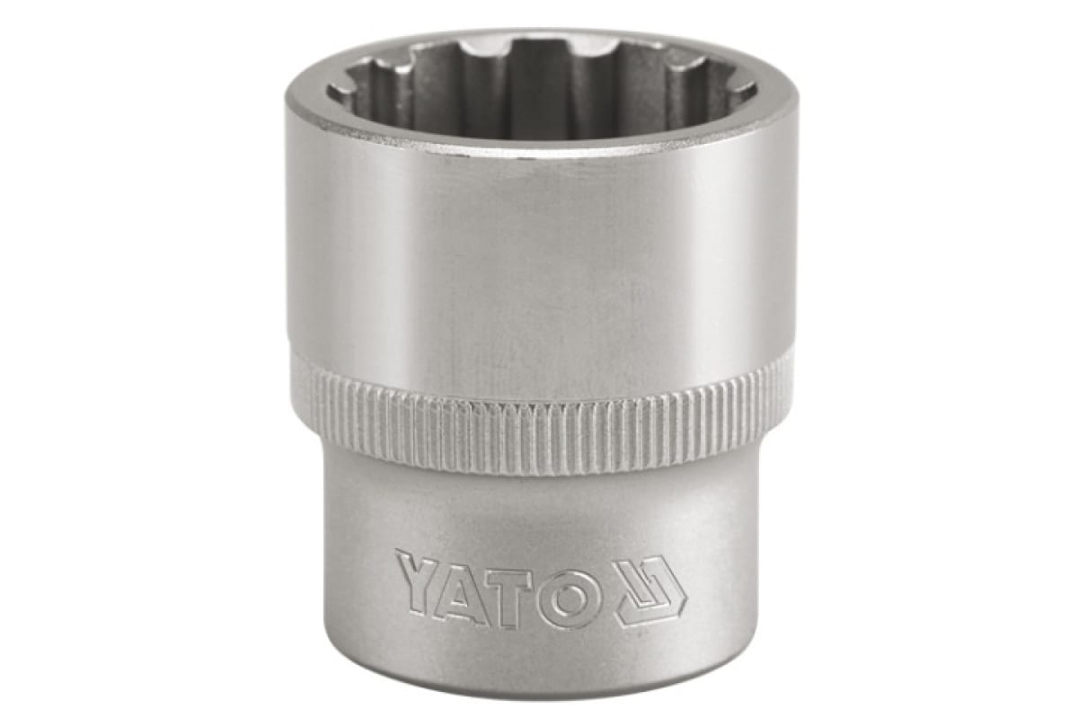 

Головка Spline 1/2 Х 19мм Х 38мм YATO арт. YT1471