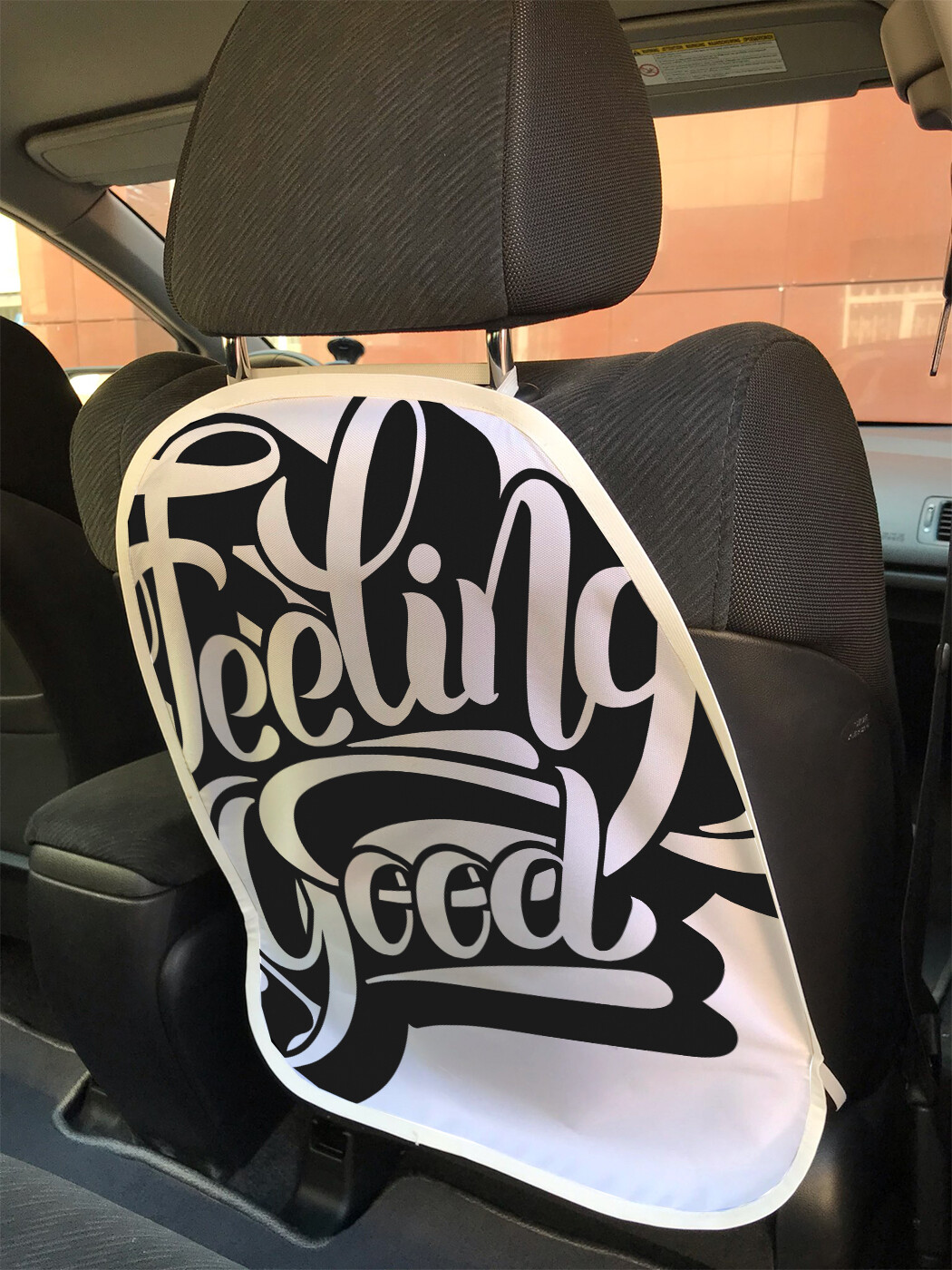 

Накидка на спинку сиденья JoyArty Чувствую себя хорошо, 45х62, Чувствую себя хорошо