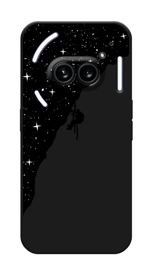 

Чехол Awog на Nothing Phone 2a "Скалолаз в космосе", Черный;белый;бежевый, 3300352-1