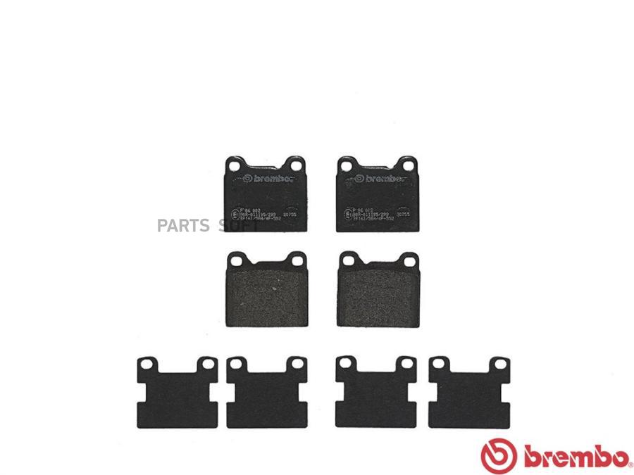 

BREMBO Колодки торм.зад. VOLVO 740/760/780/850/940/960/S70 2,0-2,8
