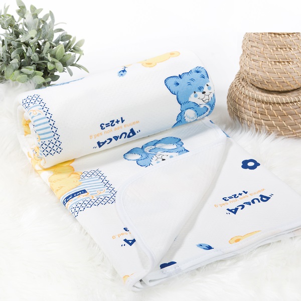 

Одеяло-покрывало трикотажное Медвежата 140х200