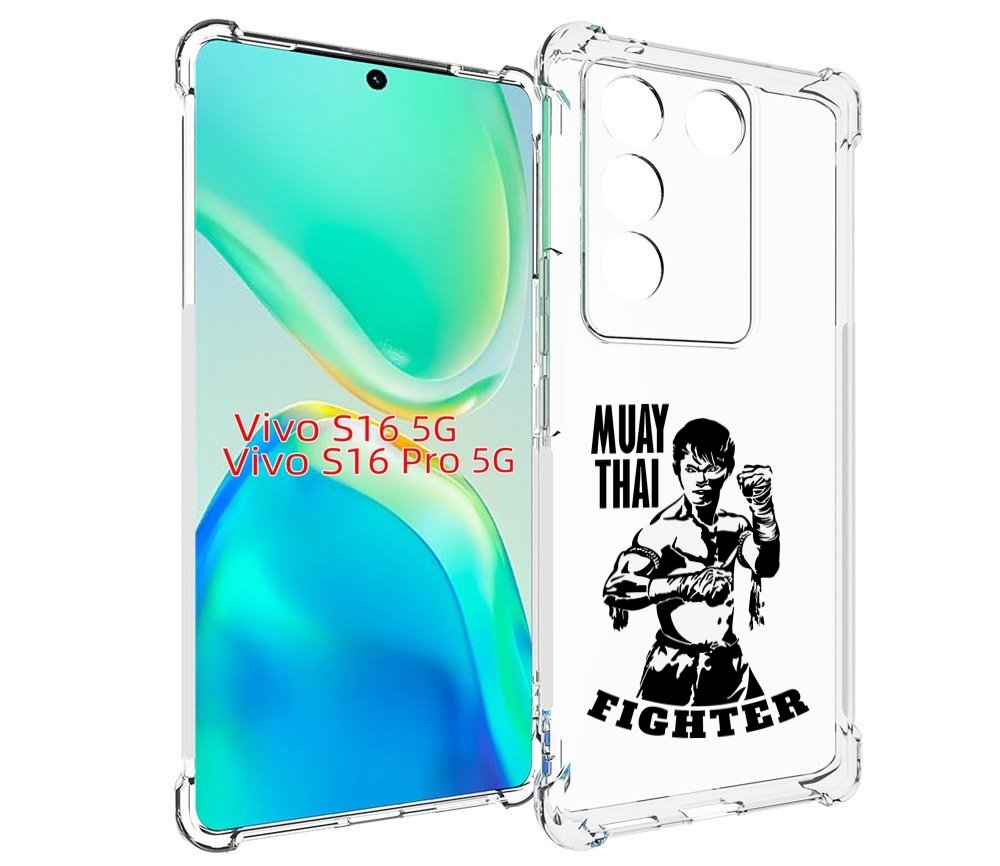

Чехол MyPads Единоборства муайтай для Vivo S16 5G / S16 Pro 5G / V27 / V27 Pro, Tocco
