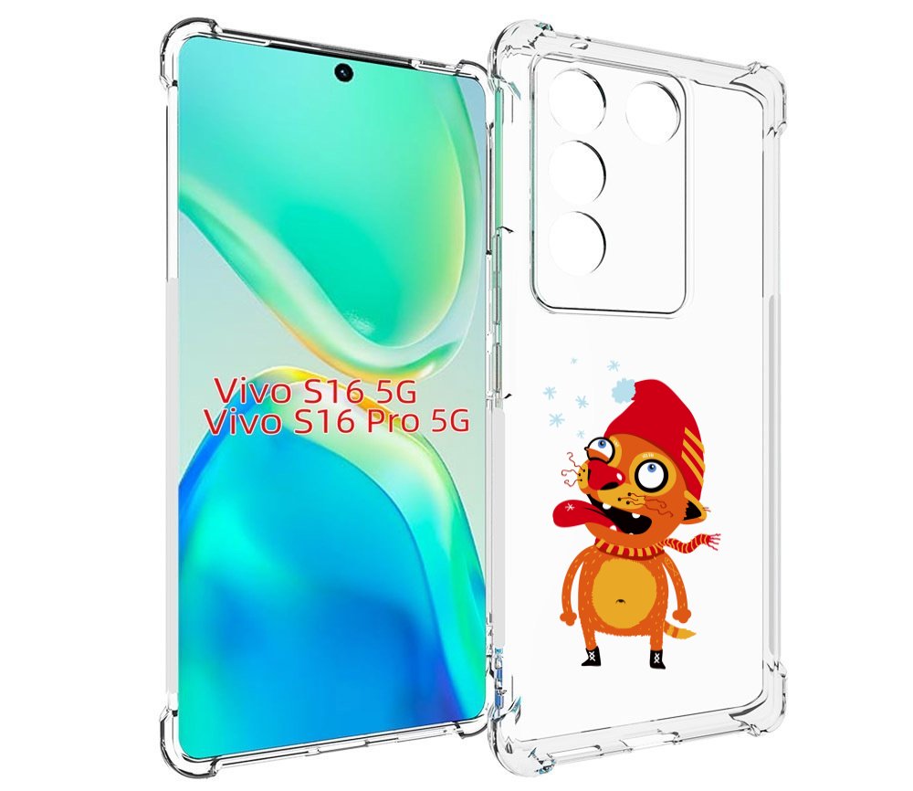

Чехол MyPads Зимний кот для Vivo S16 5G / S16 Pro 5G / V27 / V27 Pro, Tocco