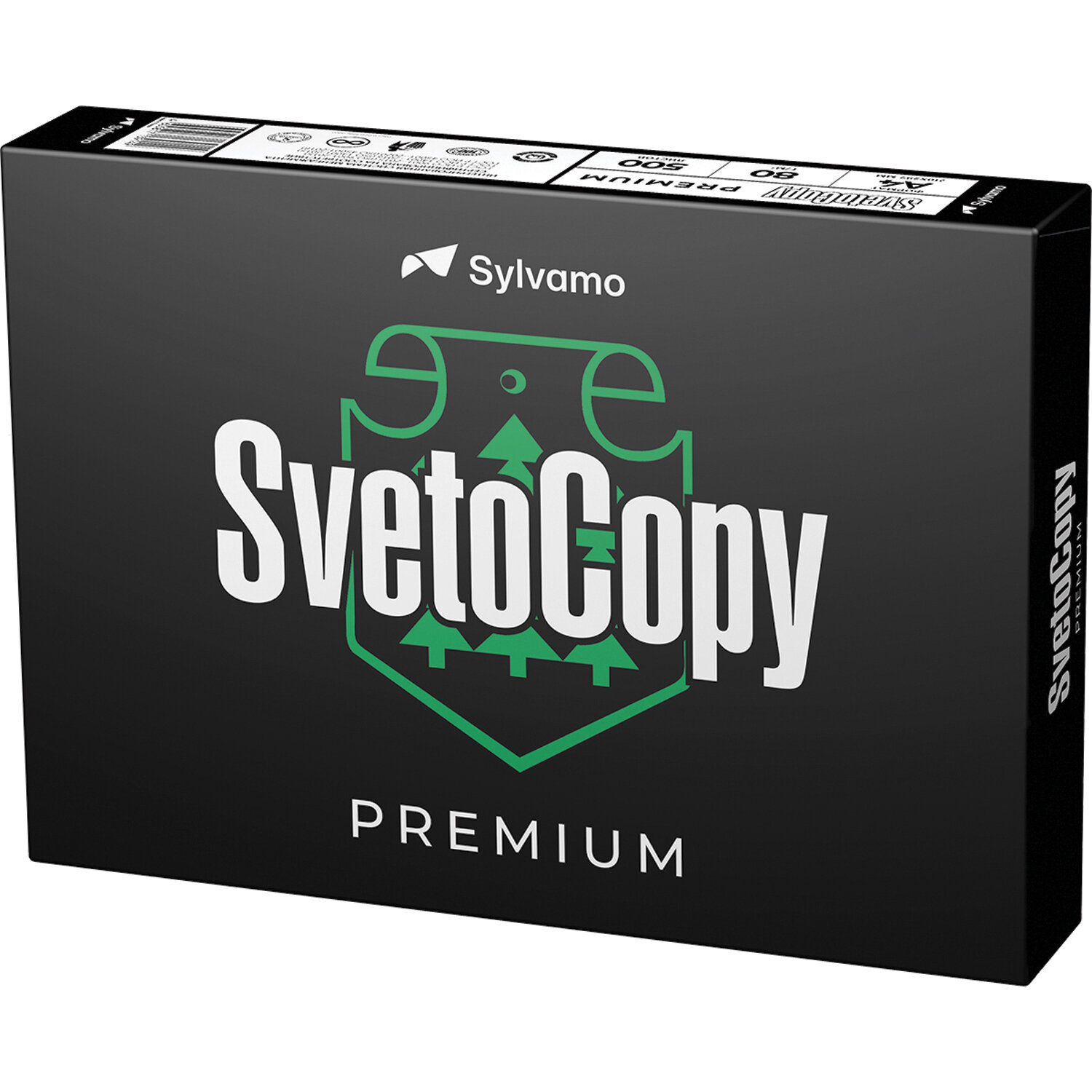 фото Бумага офисная svetocopy premium, а4, 80 г/м2 500 л марка в, international paper 162% 2 шт