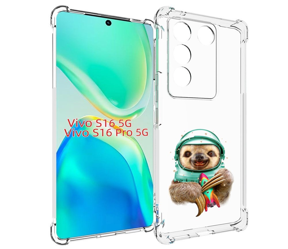 

Чехол MyPads Ленивец астронавт для Vivo S16 5G / S16 Pro 5G / V27 / V27 Pro, Tocco