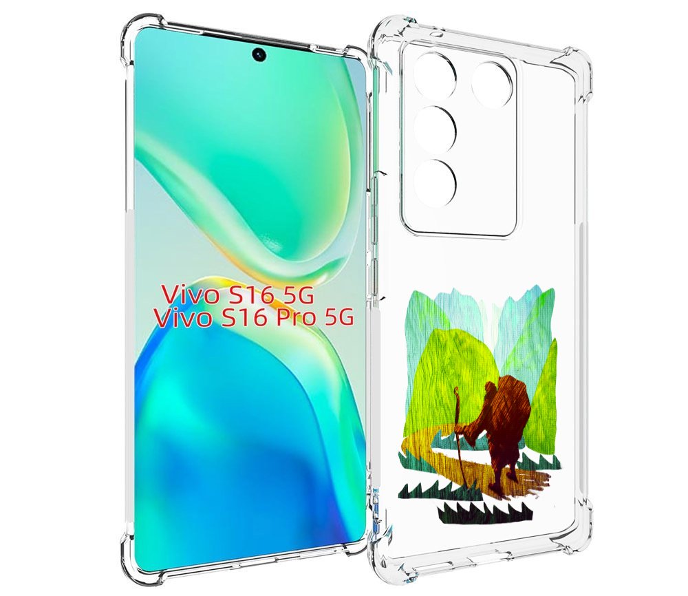 

Чехол MyPads Лесная тропа для Vivo S16 5G / S16 Pro 5G / V27 / V27 Pro, Tocco