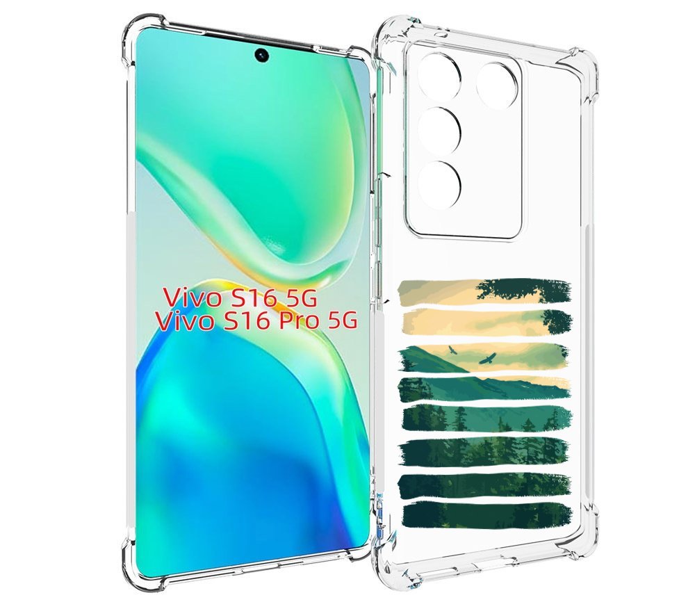 

Чехол MyPads Лесная чаща для Vivo S16 5G / S16 Pro 5G / V27 / V27 Pro, Tocco