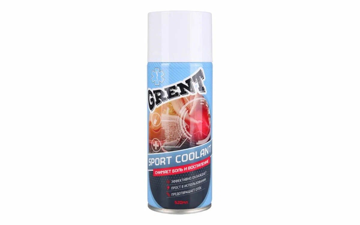 

Спрей охлаждающий GRENT Coolant Spray 520 мл (40639), Голубой, Coolant Spray