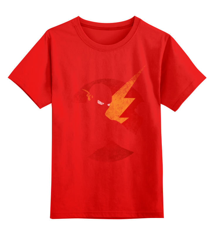 

Футболка детская Printio Flash цв. красный р. 152, Flash