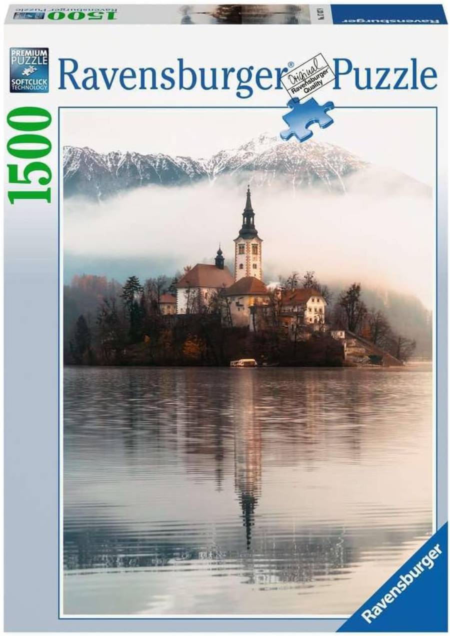 

Пазл Ravensburger Остров Блед, Словения RV17437, 1500 деталей, Остров Блед, Словения