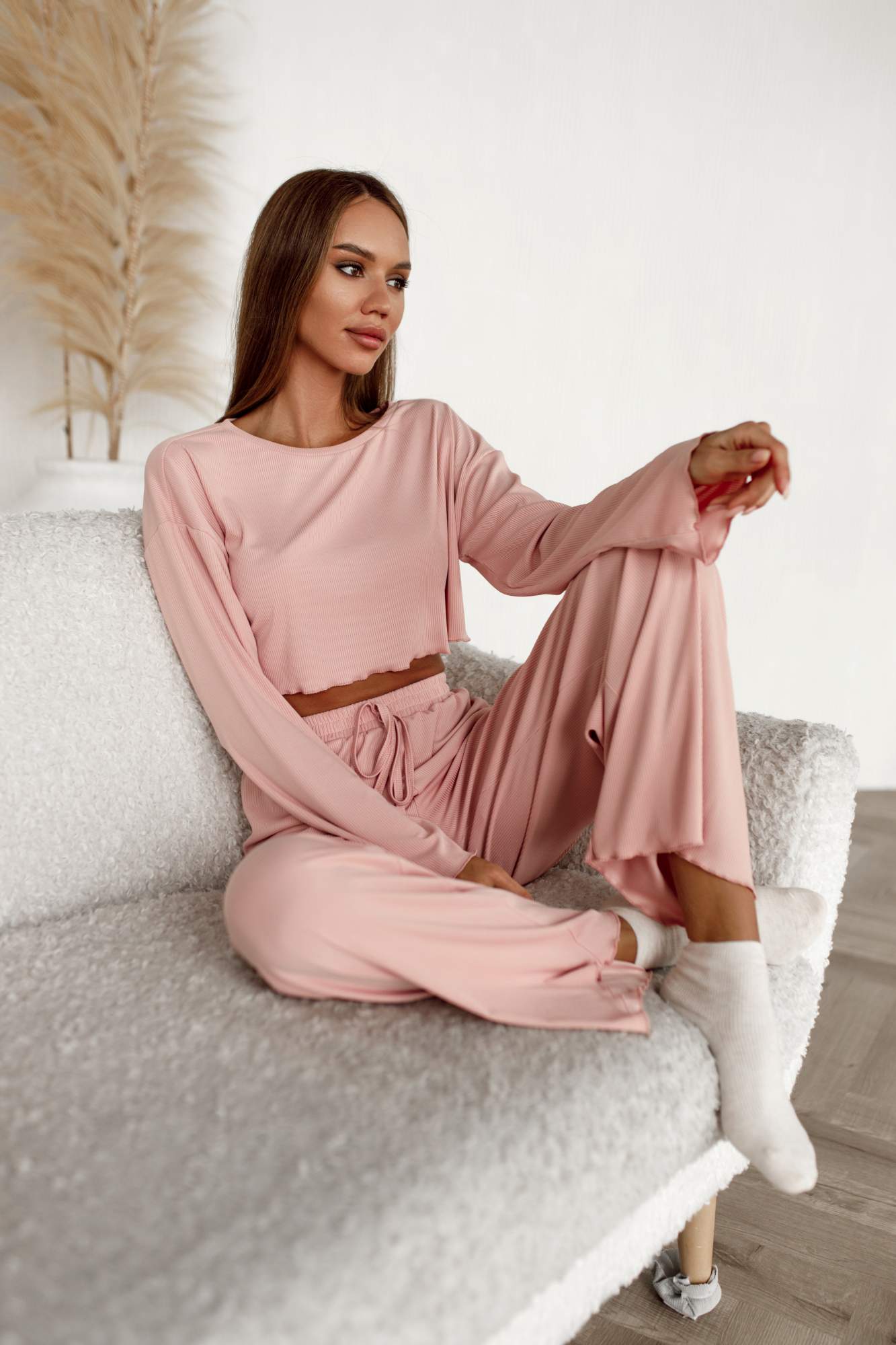 Пижама женская 1215 розовая S