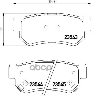 

Тормозные колодки NISSHINBO задние np6014