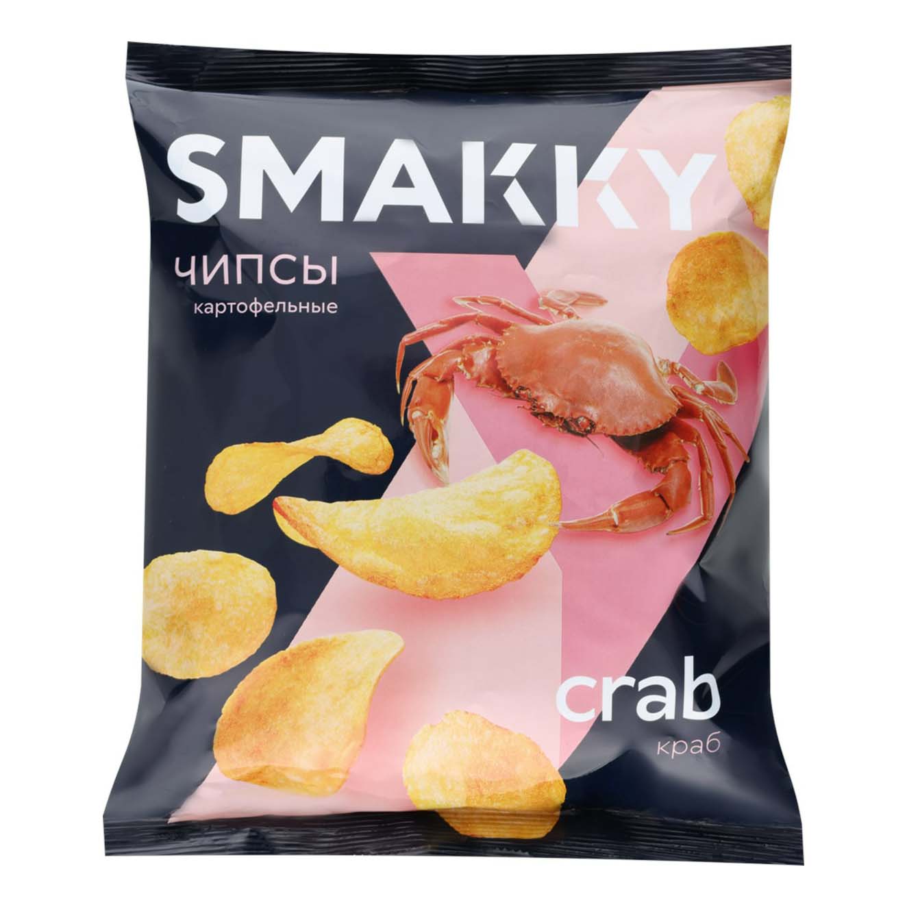 Чипсы картофельные Smakky краб 90 г