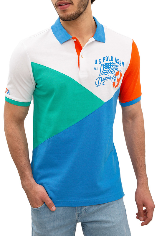 

Футболка-поло мужская G081SZ0110T-DERWIN U.S. POLO Assn. голубая XS, G081SZ0110T-DERWIN