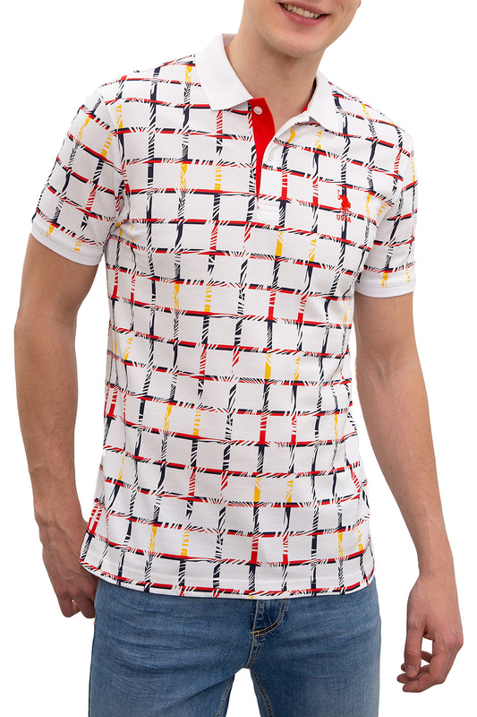 

Футболка-поло мужская G081GL0110DEVAN U.S. POLO Assn. белая XS, G081GL0110DEVAN