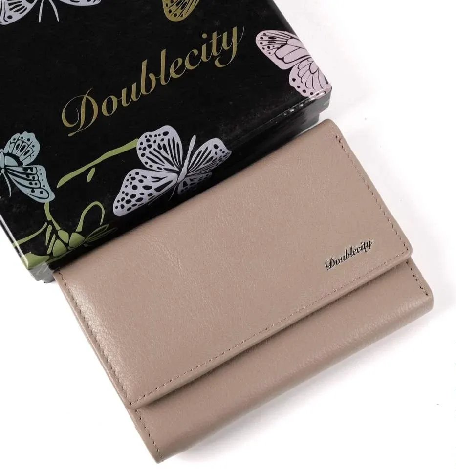 

Кошелек женский Doublecity DC200 бежевый, DC200