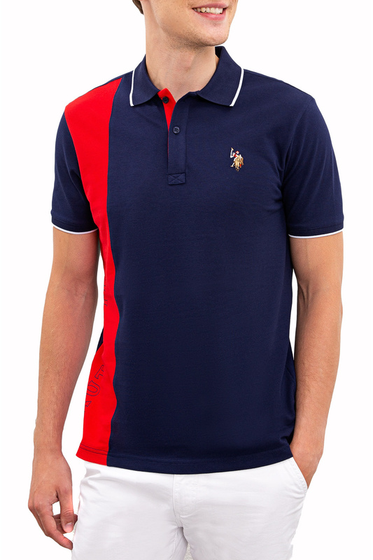 

Футболка-поло мужская G081GL0110T-ADRIEN U.S. POLO Assn. синяя S, G081GL0110T-ADRIEN