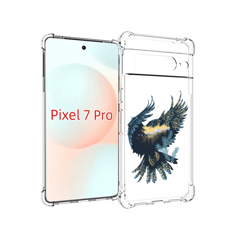 

Чехол Mypads Мирок В Соколе Для Google Pixel 7 Pro, Прозрачный, Tocco