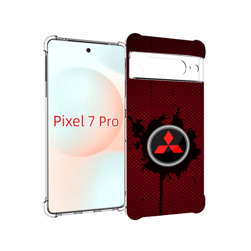 

Чехол Mypads mitsubishi 2 Для Google Pixel 7 Pro, Прозрачный, Tocco