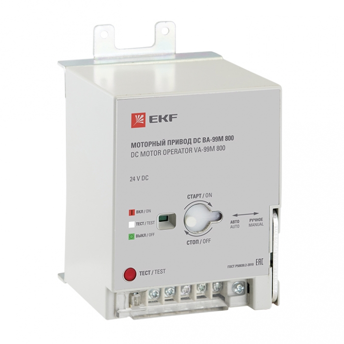 

Моторный привод EKF PROxima 24В DC ВА-99M 800 mccb99m-a-153