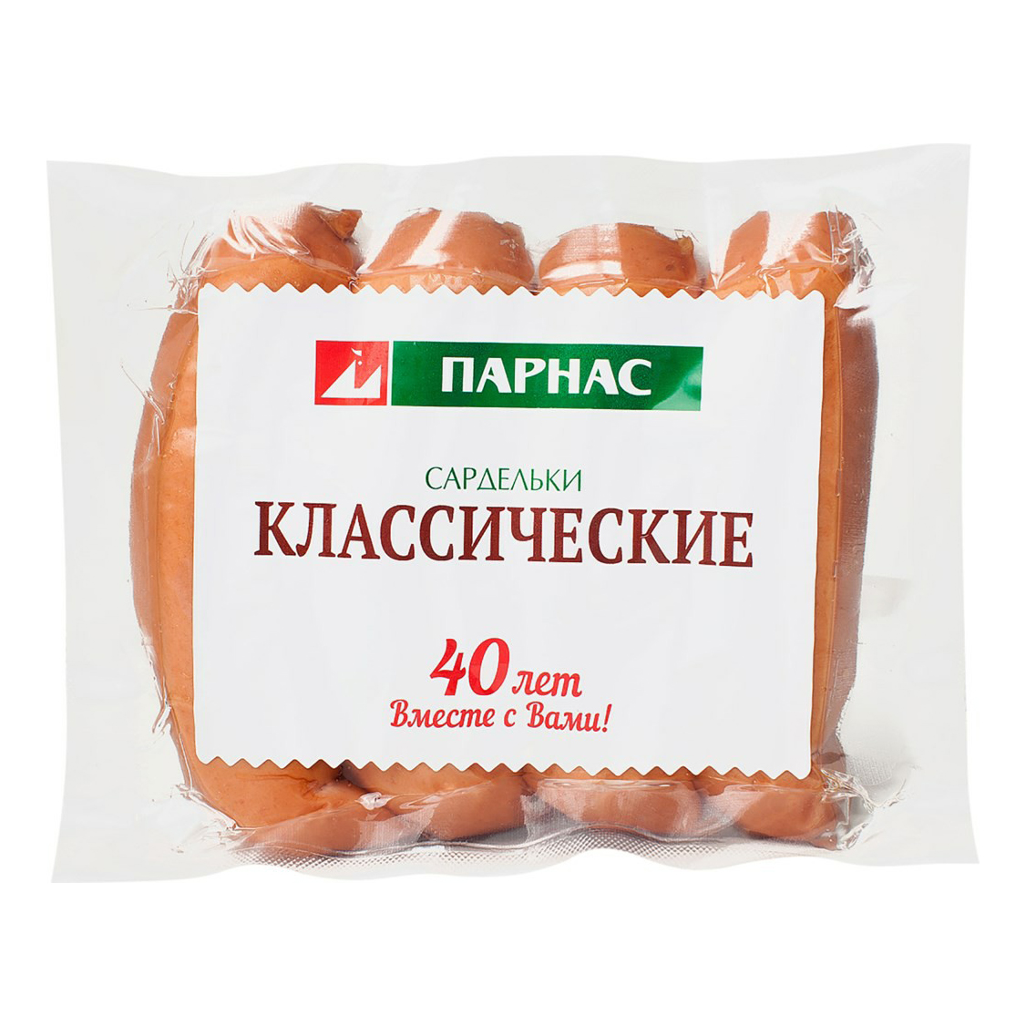 

Сардельки Парнас Классические вареные 400 г