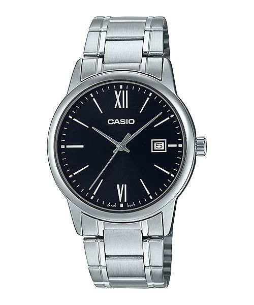 

Наручные часы мужские Casio MTP-V002D-1B3 серебристые, MTP-V002D-1B3