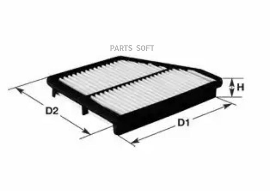 

Фильтр воздушный двигателя CLEAN FILTER MA3205