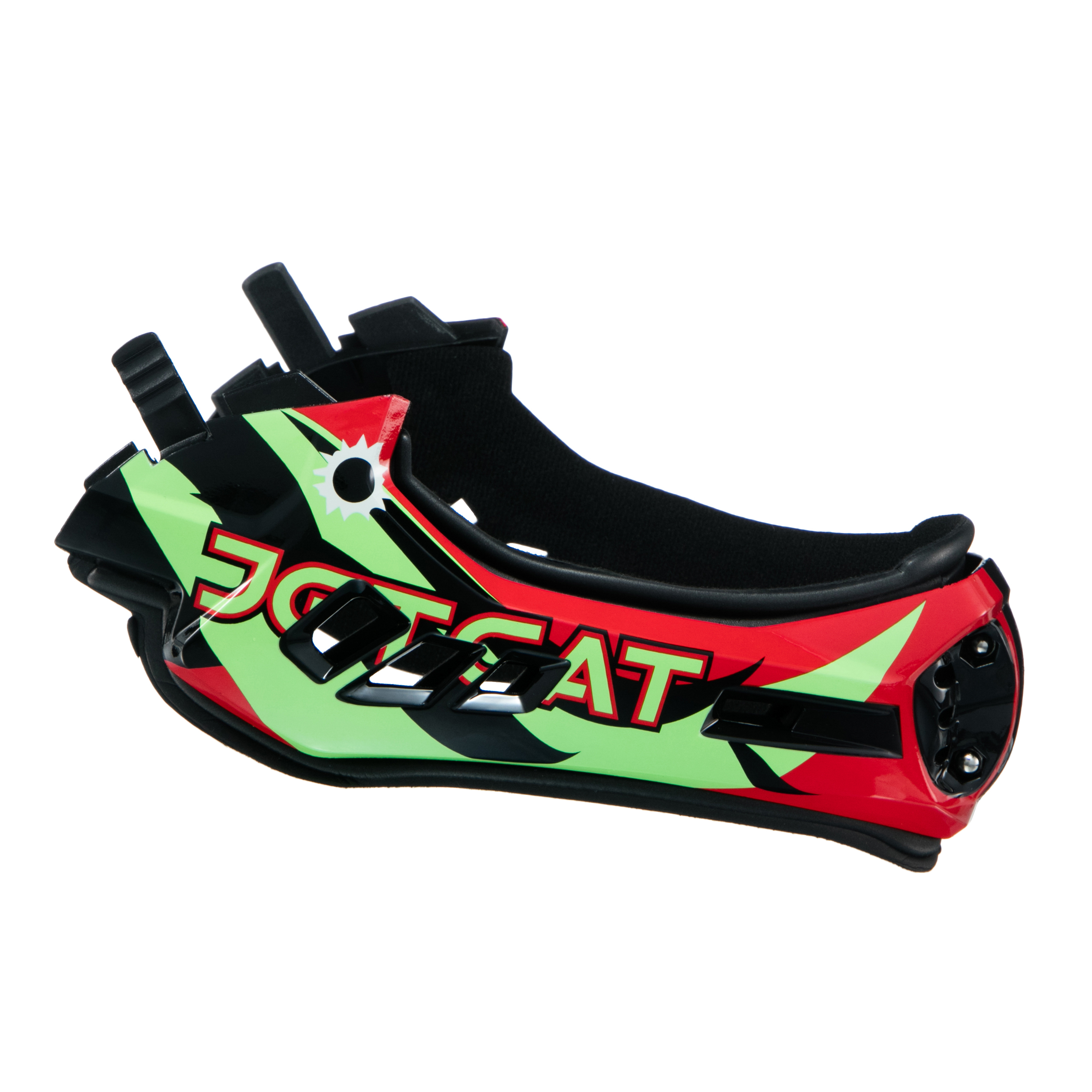 

Чингарда с вкладкой для шлема JetCat Raptor SE зеленый, красный, черный, чингарда для шлема